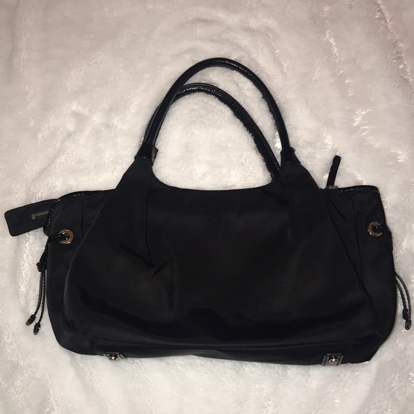 kate spade black top handle bag preowned - Picture 5 of 8